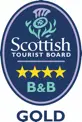 Rated 4 Stars by Scottish Tourist Board