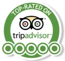 5 Star Ratings on TripAdvisor